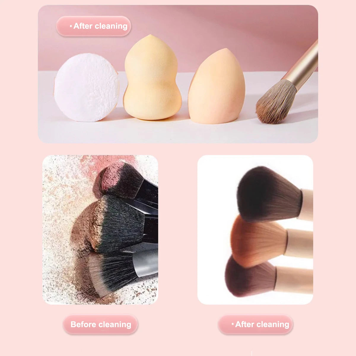 AuraSpin Makeup Brush Cleaner